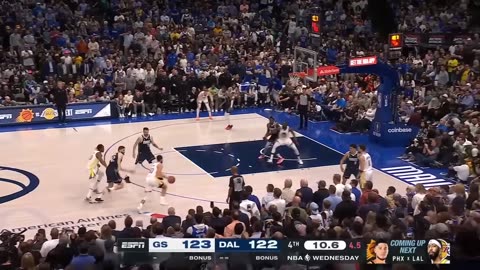 Luka Doncic says the refs got paid after no foul call at end of game vs Warriors