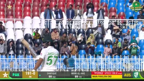 Abdullah Shafique's Maiden Test Century PCB MA2T