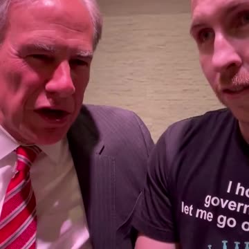 Greg Abbott Refuses to Denounce Klaus Schwab and the World Economic Forum