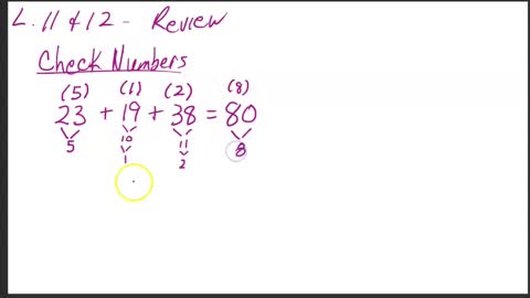 Math F - L 11&12