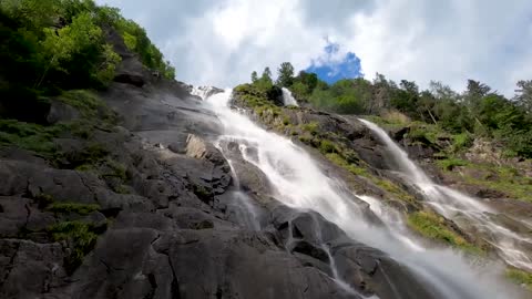 Alps Landscape WaterFall HD