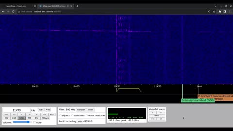 V13 New Star Broadcasting 18/01/2023 1300 UTC 11430kHz Received In The Netherlands