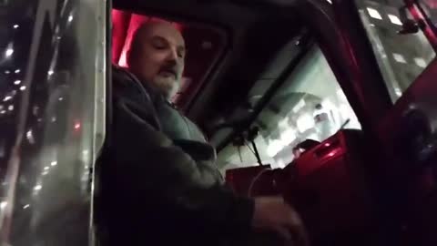 Interview with Canadian Freedom Convoy Trucker in Ottawa