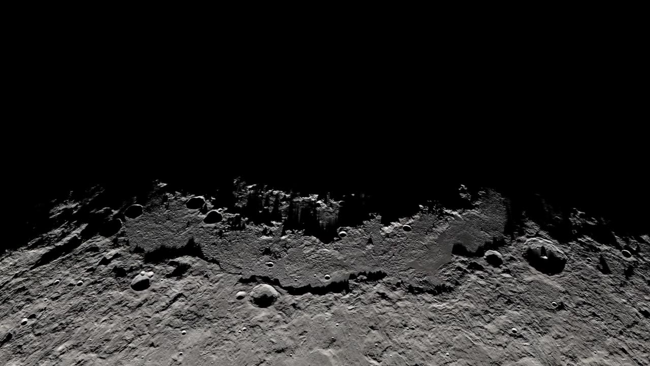 Clair de Lune 4K Version - Moon Images from NASA's Lunar Reconnaissance Orbiter