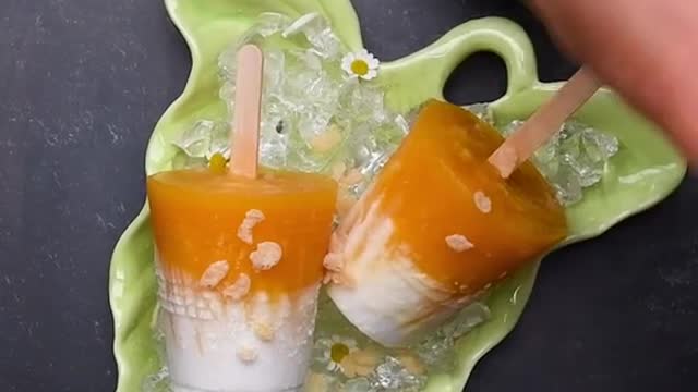 Treat yourself to a yummy mango sticky rice pop