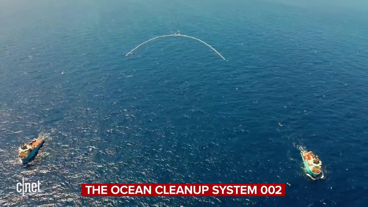 The Ocean Cleanup begins cleaning the Great Pacific Garbage Patch