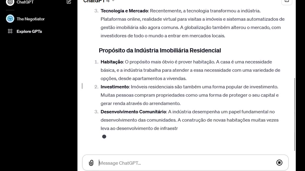 Analista de negocio industria imobiliario insights