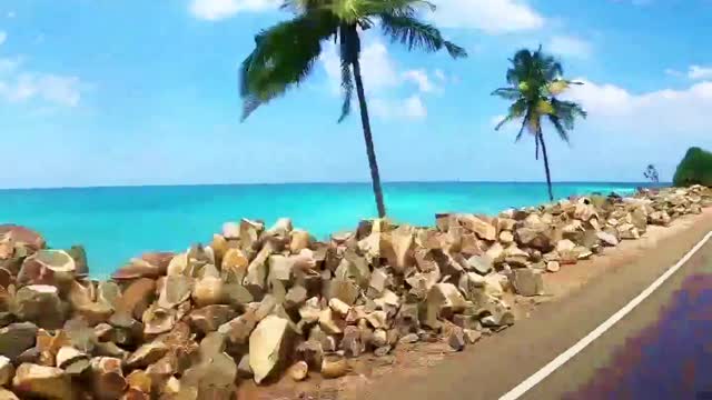 Travel to Hikkaduwa beach in Srilanka