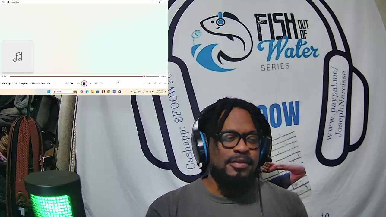 MC Ceja Bacalao Reaction