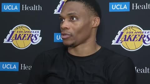 Westbrook said coming off the bench is beneficial for everybody