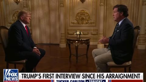 President Trump interview part 1