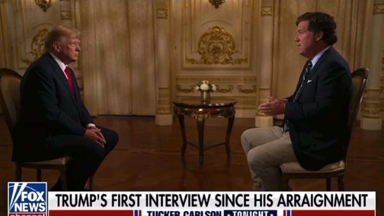 President Trump interview part 1