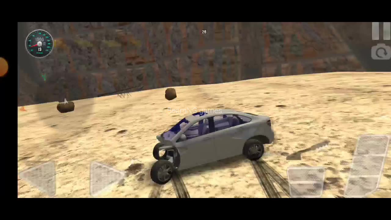 BeamNG driving car caresh games