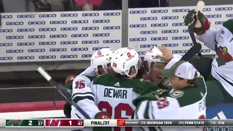 Wild -26 Devils don-t disappoint in a hectic OT-