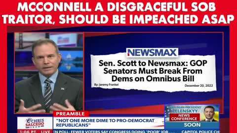 MCCONNELL A DISGRACEFULL TRATOR SHOULD BE IMPEACHED ASAP