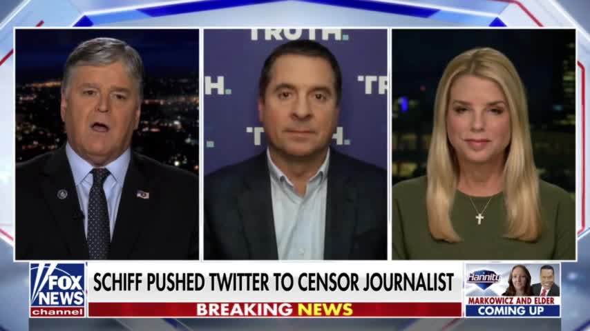 Nunes: Schiff pushed Twitter to ban journalist for exposing his fake Ukraine whistleblower