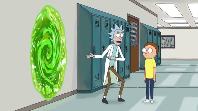 Go, In and Out, 20 Minutes Adventure - Rick and Morty #Shorts