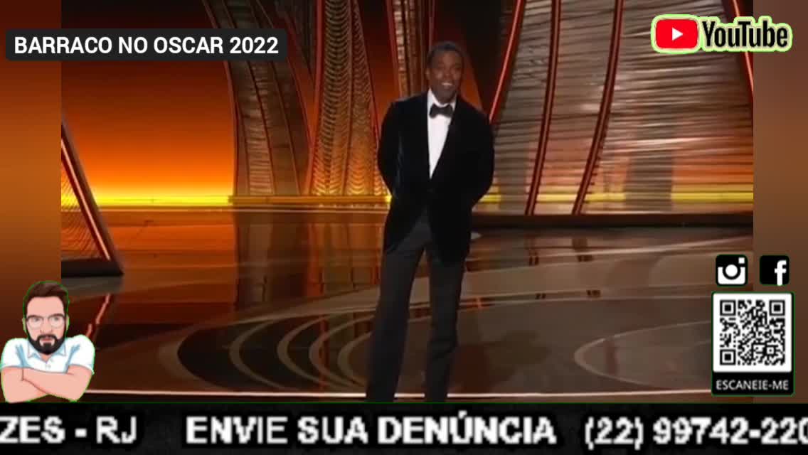 Will Smith agride Chris Rock no Oscar 2022