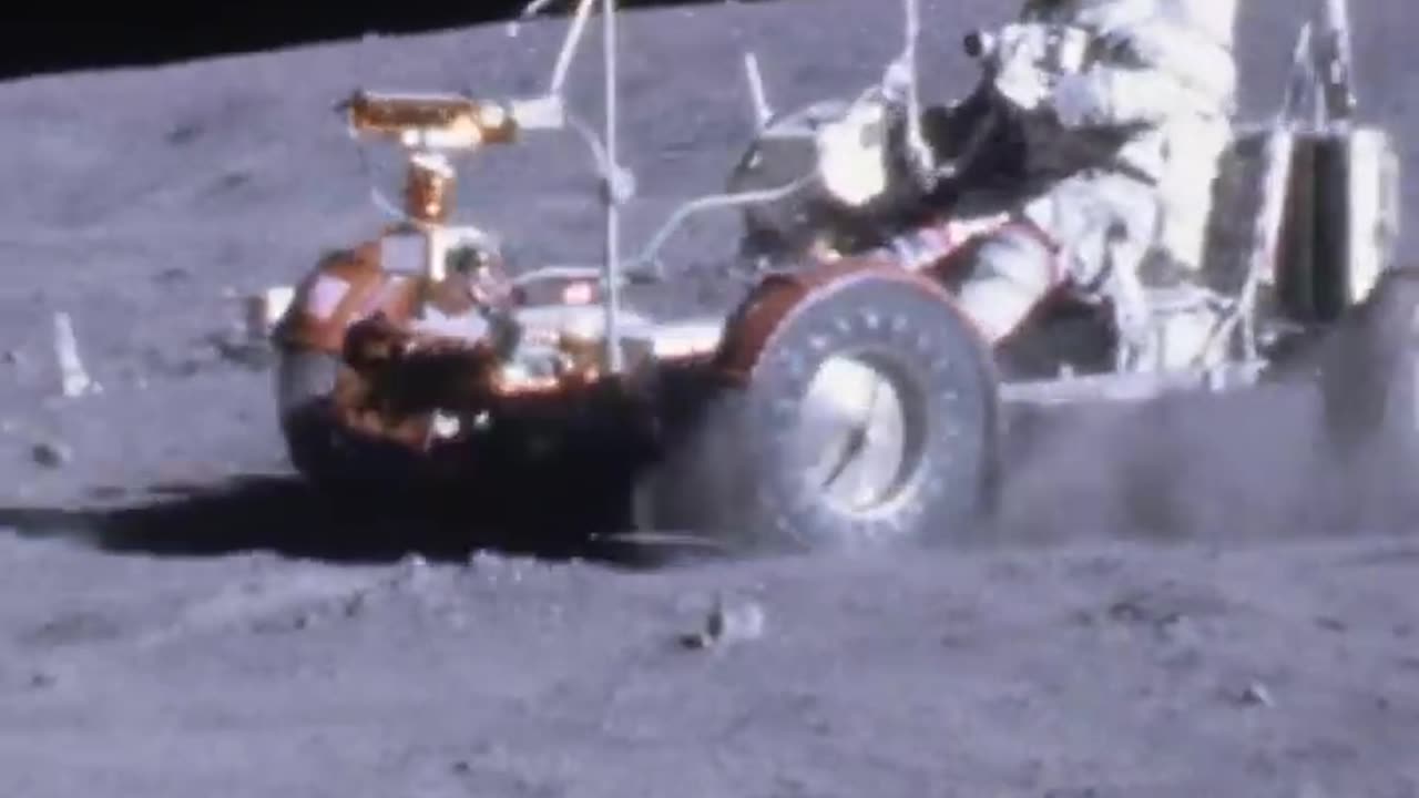 En 1971 la NASA llevó un carro a la Luna