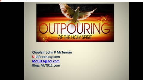 Outpouring of the Holy Spirit