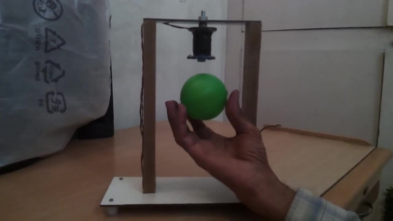 Magnetic Levitation Hanging Ball - www.hobbyprojects.com