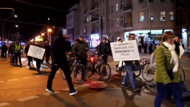 Demo in Köpenick am 11. November