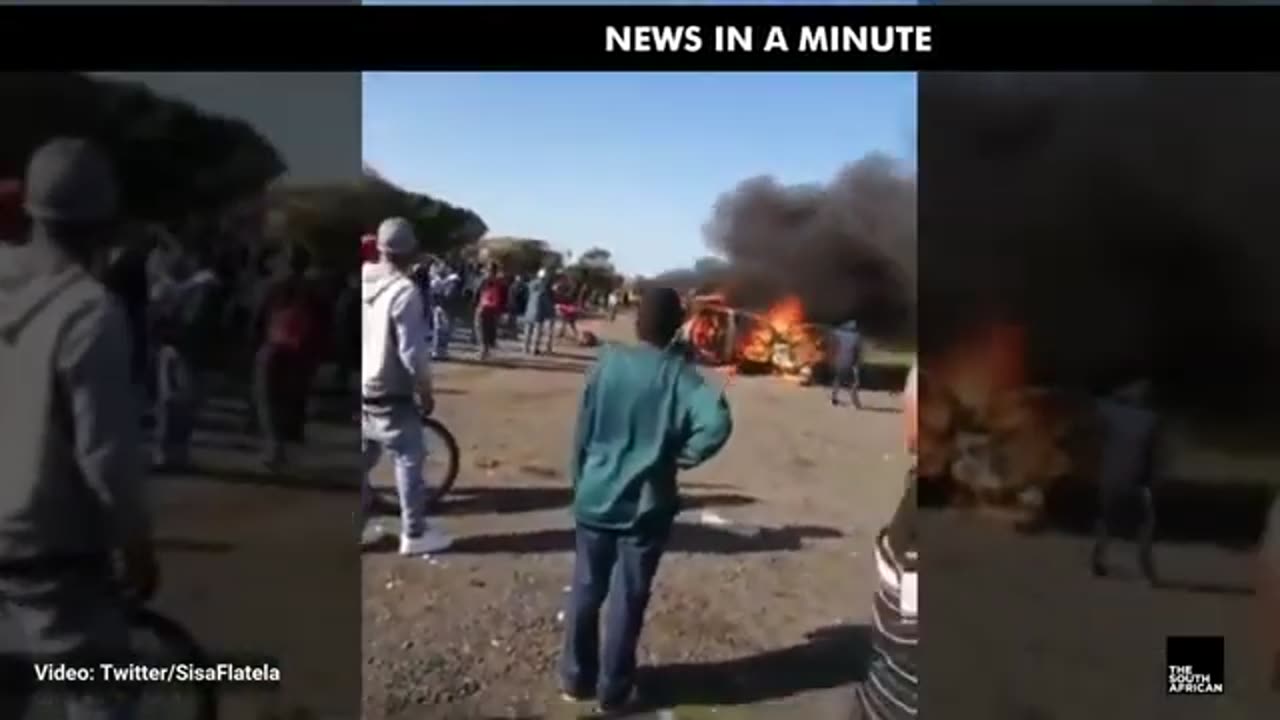 Man burned to Death in Capetown
