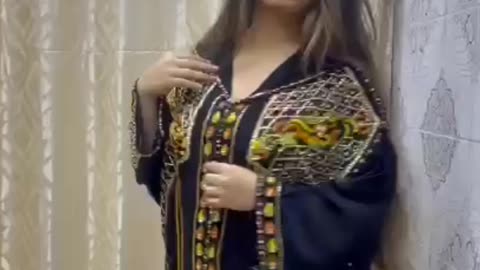 A wonderful selection of high-end models in Moroccan fashion designed by youkaftan