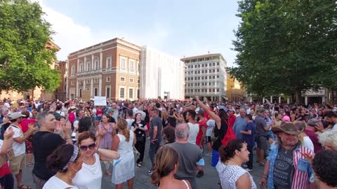 Piazza della Vittoria a Reggio Emilia