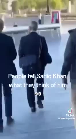 London | Sadiq Khan “They won’t be able to walk down the street.