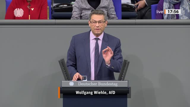 Wolfgang Wiehle Rede vom 22.11.2022 - Umwelt, Naturschutz, nukleare Sicherheit und Verbraucherschutz