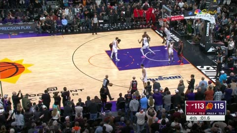 Final moments phoenix suns wild finish Vs Chicago bulls