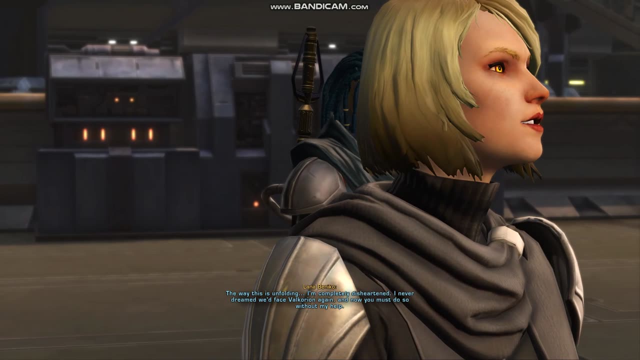 SWTOR Lana Beniko Romance in Echoes of Oblivion Female Sith Inquisitor