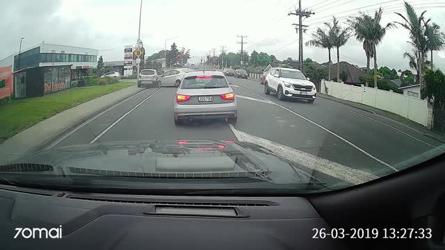 Parked Car Gets Rear Ended