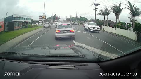 Parked Car Gets Rear Ended