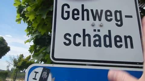 Gehwegschäden