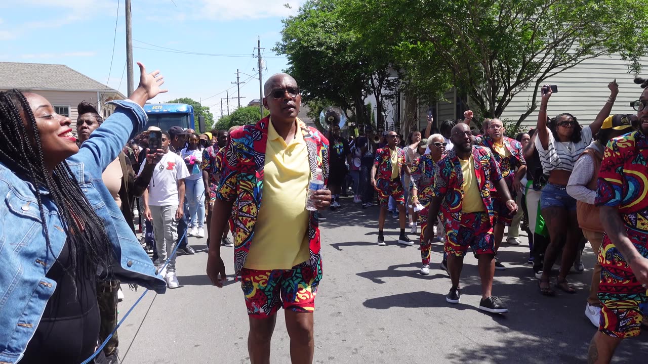 New Orleans Second Line | Ole & Nu Style Fellas | 2024