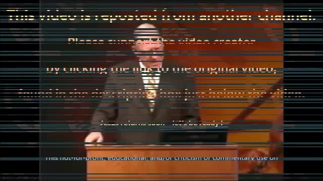 Pre-Tribulation Rapture Before the Tribulation is NOT a New Idea - Chuck Missler (mirrored)