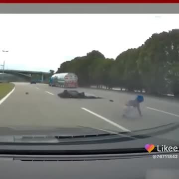 Stupid drive laki motrsikil man