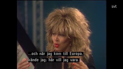 Tina Turner on Jacobs stege