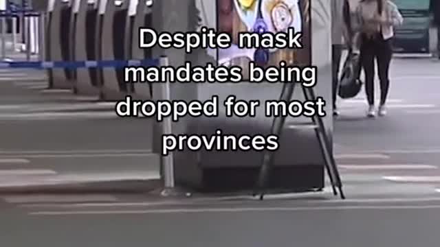 International travelers must wear a mask for 14 days after returning home to Canada.