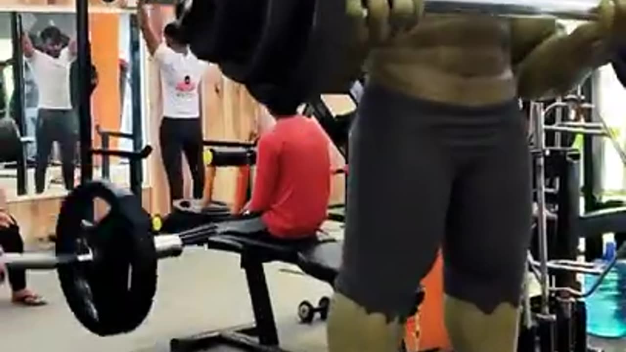 😱 Hulk gym workout video 🔥 #shorts #hulkgymvideo #bodybuilding