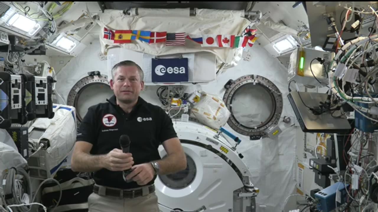 ESA Astronaut Mogensen Talks with European Space Agency Leaders, Space Summit 2023 - Nov. 6, 2023