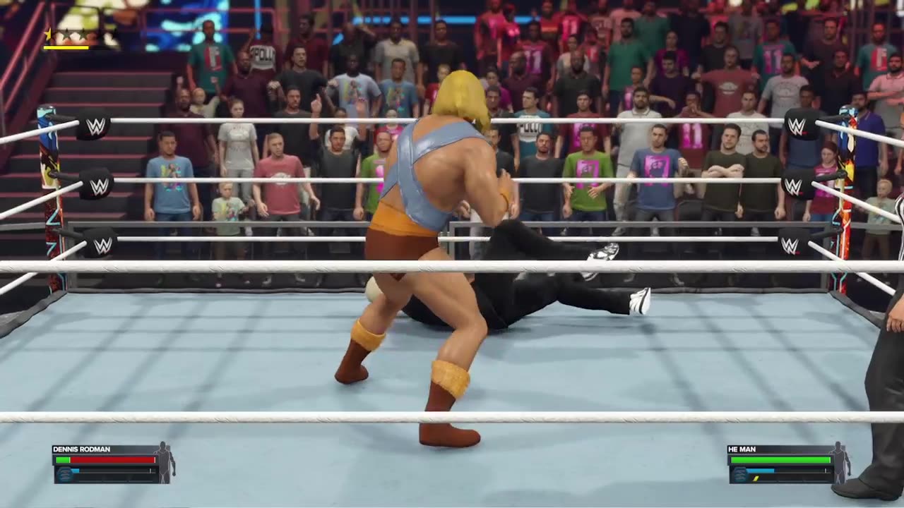 BlackMonkTheGamer - WWE 2K23: Dennis Rodman VS He-Man