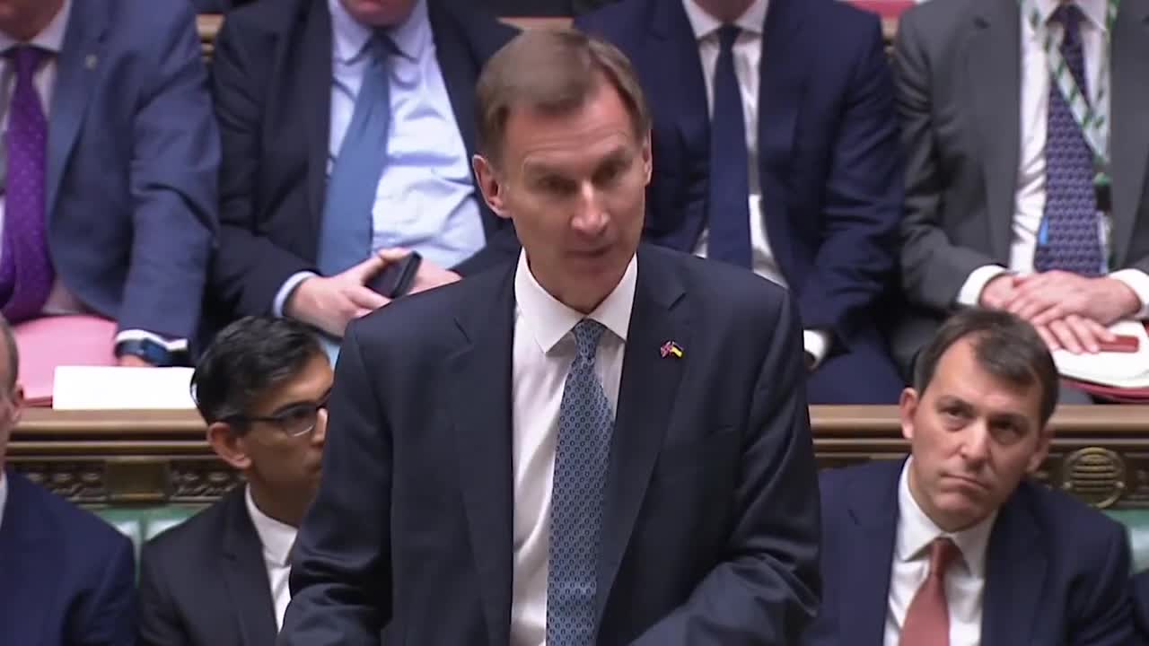 Autumn Budget: Jeremy Hunt announces UK now in recession