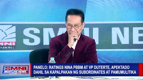 Ratings nina PBBM at VP Duterte, apektado dahil sa kapalpakan ng subordinates at pamumulitika