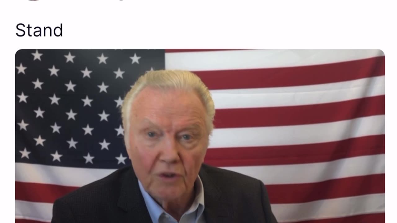 Actor Jon Voight: "What are we to do? What have we become of a Nation with Destructive Behavior?"