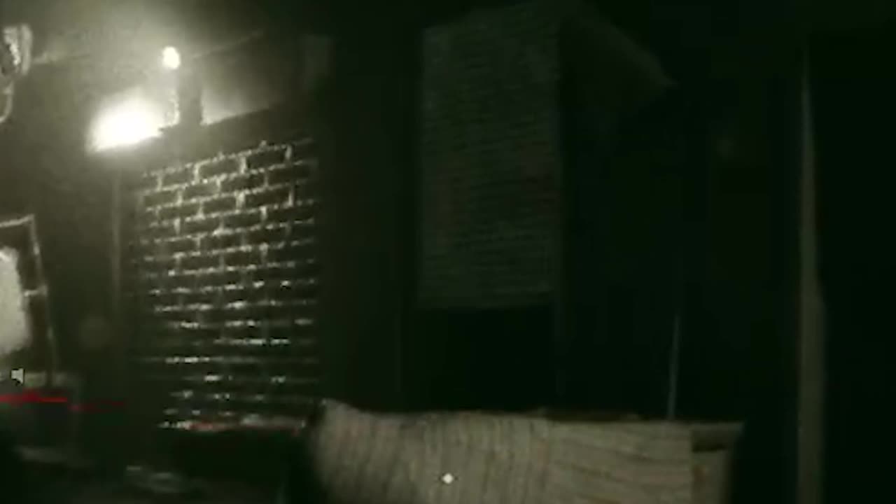 Why he crawling like that?