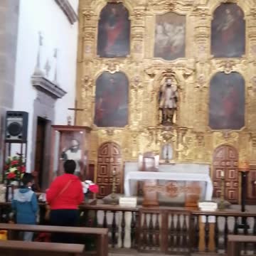 Interior Misión de San Javier