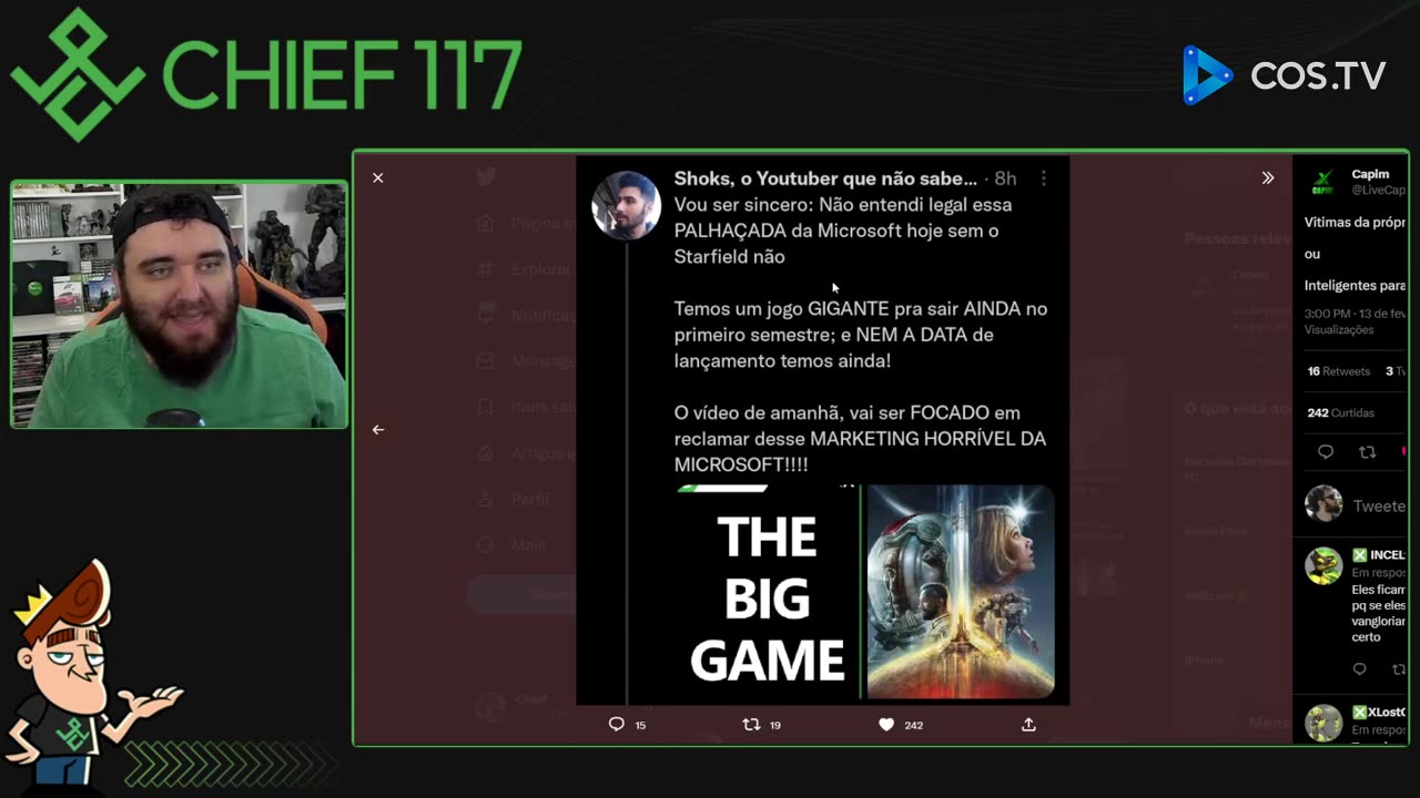 CADÊ O STARFIELD NO SUPERBOWL NA MICROSOFT???? #CRITICOQUANDOTENHOQUECRITICAR